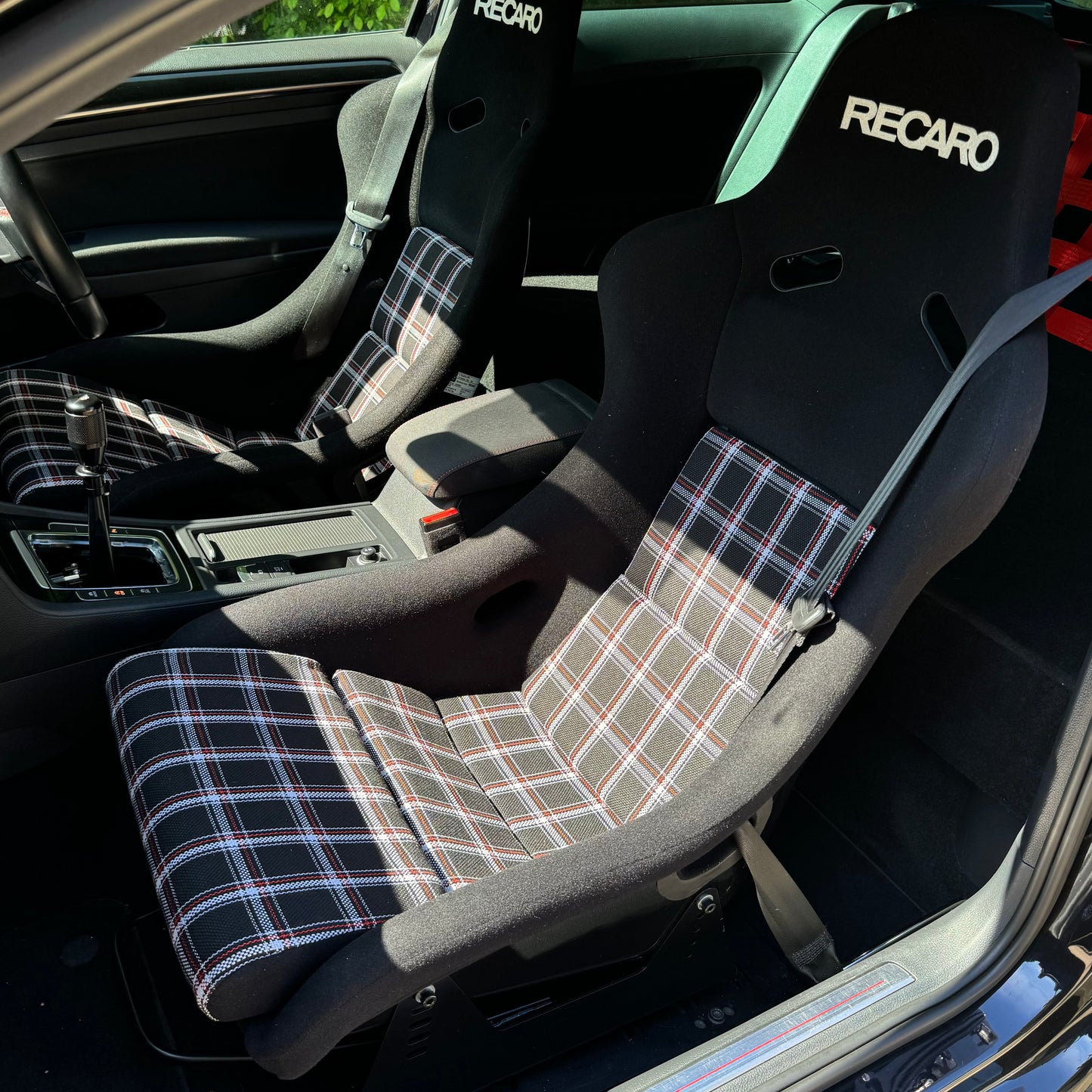 Recaro pole position custom seat inserts